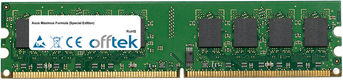 Maximus Formula (Special Edition) 2GB Modulo - 240 Pin 1.8v DDR2 PC2-5300 Non-ECC Dimm